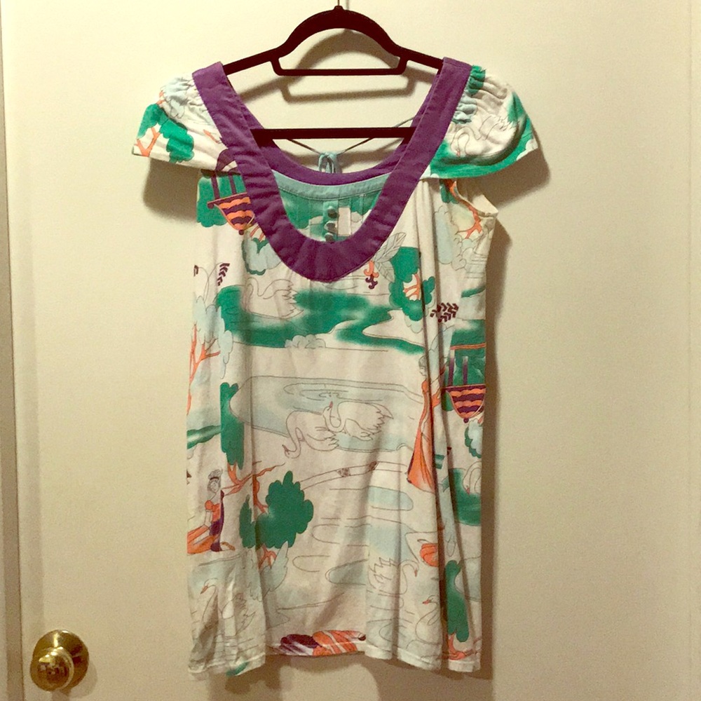 Fun eccentric casual dress